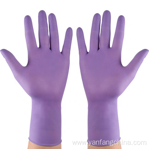 Powder Free Disposable Examination Nitrile Latex Gloves